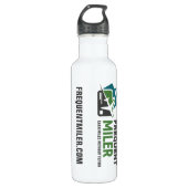 FREQUENTMILER voor waterflessen.COM Waterfles (Voorkant)