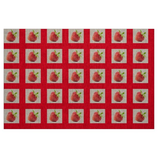 Fresa in lijsten stof (Fat Quarter)