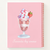 Fresas Con Crema Mexicanas Notitieboek (Achterkant)