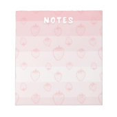 Fresas con Crema Notitieblok (Voorkant)