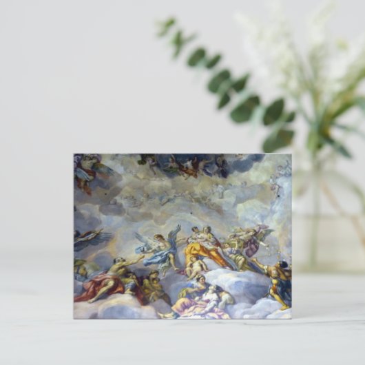 fresco angels briefkaart (Staand voorkant)