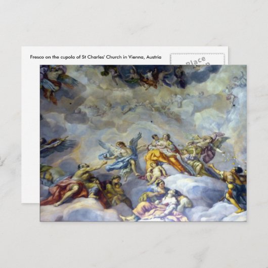 fresco angels briefkaart (Voorkant / Achterkant)