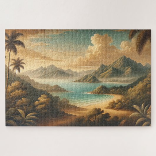 "FRESCO BAY" JIGSAW PUZZLE – LANDSCAPE SERIES LEGPUZZEL (Horizontaal)