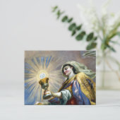 fresco beker briefkaart (Staand voorkant)