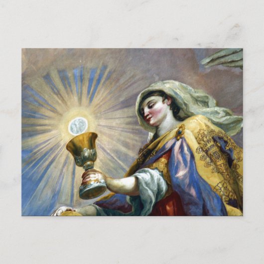 fresco beker briefkaart (Voorkant)