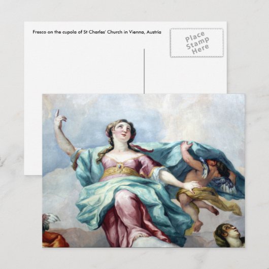 fresco briefkaart (Voorkant / Achterkant)