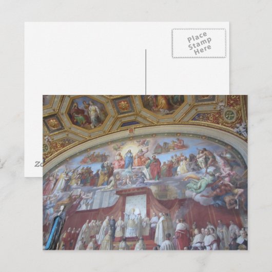 Fresco Ceiling Paintings Rome Briefkaart (Voorkant / Achterkant)