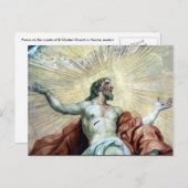 fresco christ briefkaart (Voorkant / Achterkant)