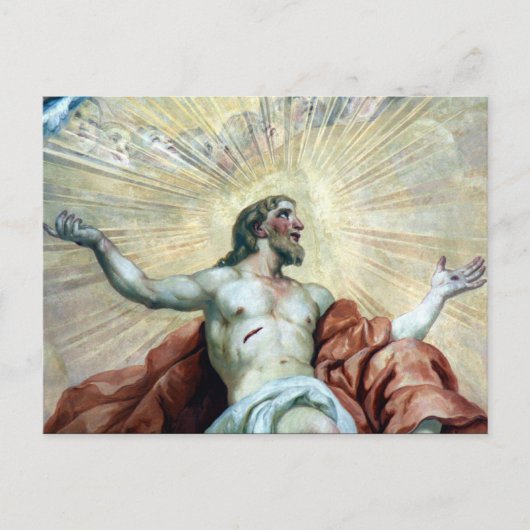 fresco christ briefkaart (Voorkant)