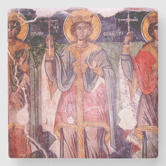 Fresco collectie marmer onderzetter (Voorkant)