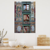 Fresco Detail, Duitsland Poster (Keuken)