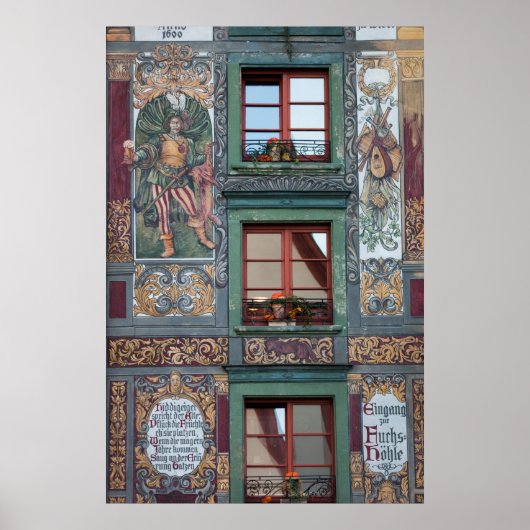 Fresco Detail, Duitsland Poster (Voorkant)