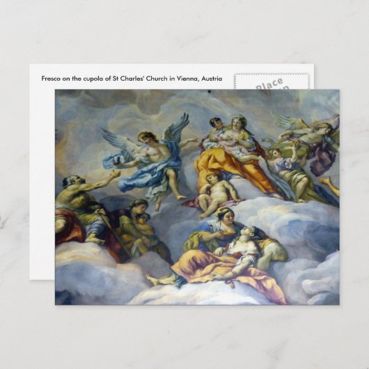 fresco geeft briefkaart (Voorkant / Achterkant)