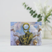 fresco krans briefkaart (Staand voorkant)