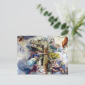 fresco-kruis briefkaart (Staand voorkant)