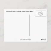 fresco-kruis briefkaart (Achterkant)