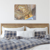 Fresco Plafondschildering Canvas Afdruk (Insitu (Slaapkamer))
