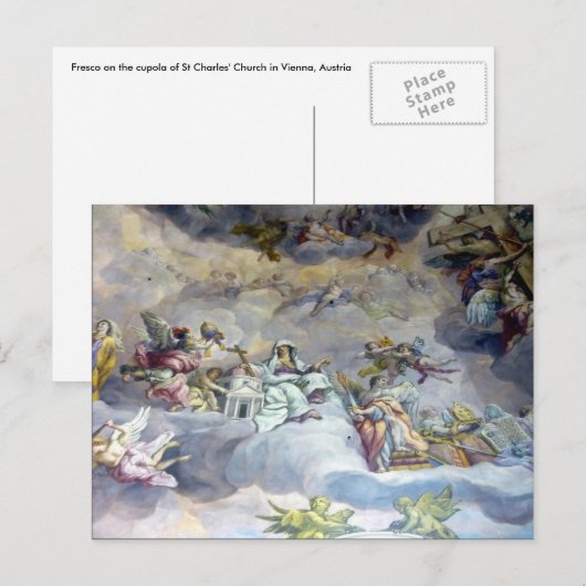 fresco st charles briefkaart (Voorkant / Achterkant)