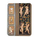 Fresco van Cupids uit de kerk van St. Ambroglio, Magneet (Verticaal)