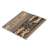 Fresco van Cupids uit de kerk van St. Ambroglio, Tegeltje (Zijkant)