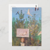 Fresco van een tuinschilderij, Pompeii Briefkaart (Voorkant / Achterkant)