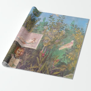 Fresco van een tuinschilderij, Pompeii Cadeaupapier