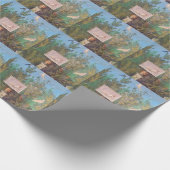 Fresco van een tuinschilderij, Pompeii Cadeaupapier (Hoek)