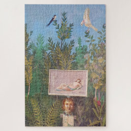 Fresco van een tuinschilderij, Pompeii Legpuzzel