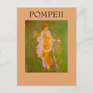 Fresco van Flora in Villa van Ariadne, Pompeii Briefkaart