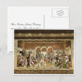 Fresco van het Sangersaal-wedstrijd, Briefkaart (Voorkant / Achterkant)