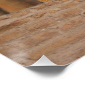 Fresco van Madonna en het kind Perfect Poster (Hoek)