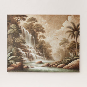 "FRESCO WATERFALL" LEGPUZZEL– LANDSCHAP SERIE LEGPUZZEL