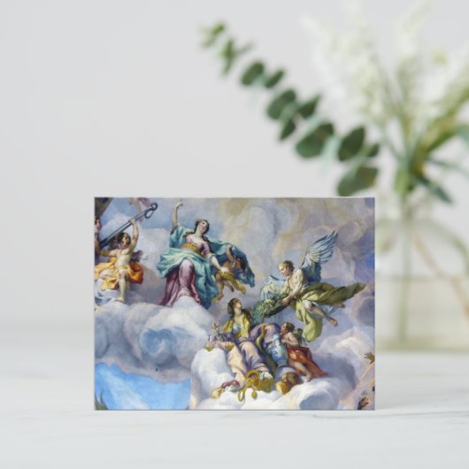 fresco wings briefkaart (Staand voorkant)