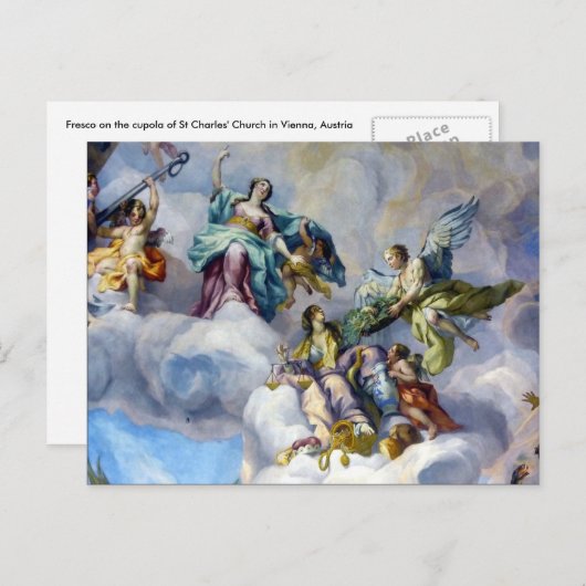 fresco wings briefkaart (Voorkant / Achterkant)