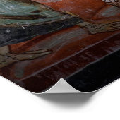 Frescoes van de Servische kerk van de 14e eeuw, Poster (Hoek)