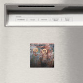 Fresco's uit de 14e-eeuwse Servische Kerk, 2 Magneet (Insitu (Vaatwasser))