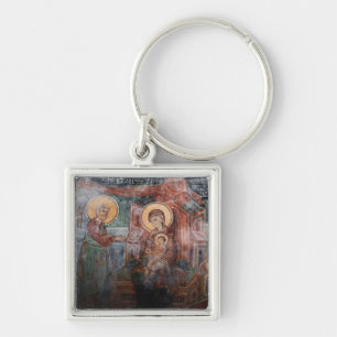 Fresco's uit de 14e-eeuwse Servische Kerk, 2 Sleutelhanger