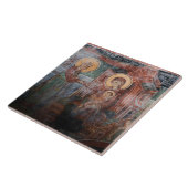 Fresco's uit de 14e-eeuwse Servische Kerk, 2 Tegeltje (Zijkant)