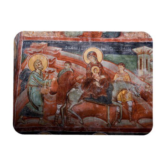 Fresco's uit de 14e-eeuwse Servische Kerk, Magneet (Horizontaal)