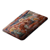 Fresco's uit de 14e-eeuwse Servische Kerk, Magneet (Linkerzijde)