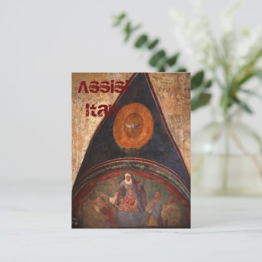 Frescos van Assisi Briefkaart (Staand voorkant)