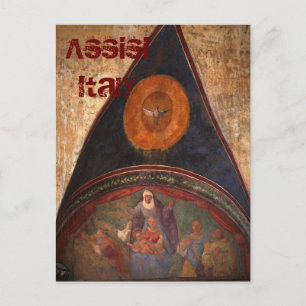 Frescos van Assisi Briefkaart