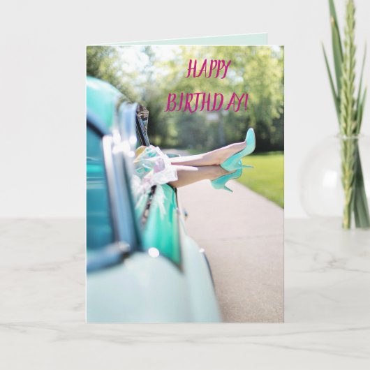 FRESH AIR VERJAARDAG KAART VOOR HAAR (Voorkant)