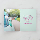 FRESH AIR VERJAARDAG KAART VOOR HAAR (Binnen)