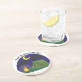 Fresh Air Zandsteen Onderzetter (Zijkant)