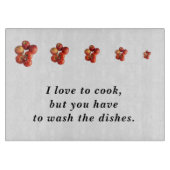 Fresh Apples and Tomatoes Rectangle Cutting Board Snijplank (Voorkant)