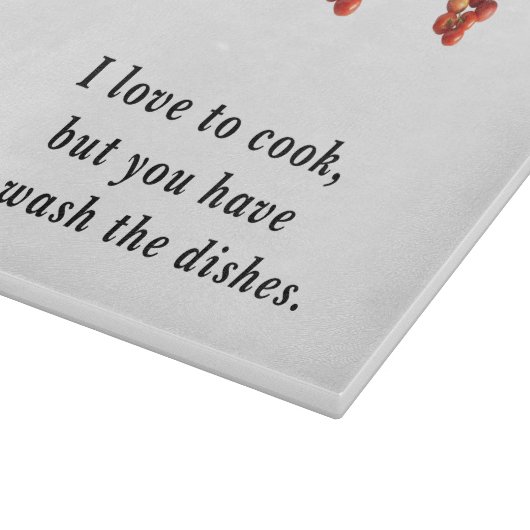 Fresh Apples and Tomatoes Rectangle Cutting Board Snijplank (Hoek)