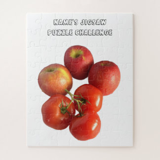 Fresh Apples & Tomatoes Puzzle Legpuzzel