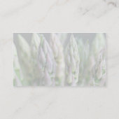 Fresh Asparagus Visitekaartje (Achterkant)