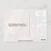 Fresh Atlantic lobster op de markt Briefkaart (Achterkant)